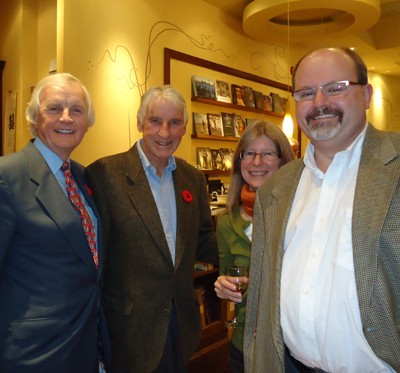 Patrick Boyer, publisher; Dr. Walter Hannah, Suzanne & Dominic Farrell, Cheryl's editor